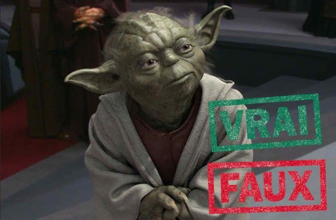 vraai faux star wars